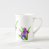 Iris Fleurs Mug Belle Fleur Irises (Droite)
