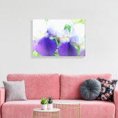 Iris Fleurs - toile de photo Imprimer (Insitu(Salon))