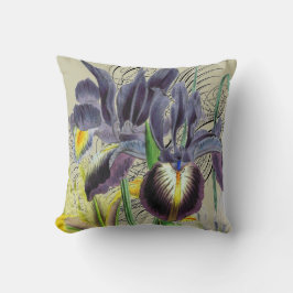 Iris Floral Fantasy 2.0 Neutraal Kussen