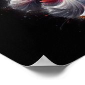 Iris Flower Contemporary Poster (Hoek)