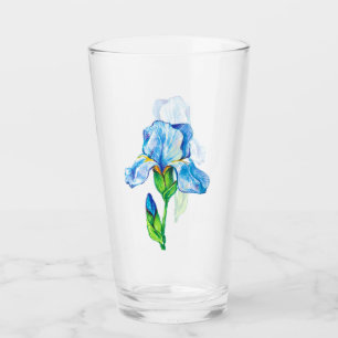 Iris flower glas