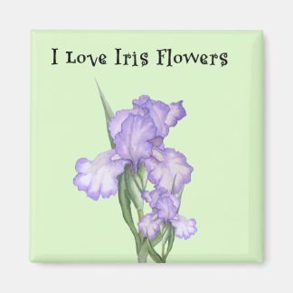 Iris Flower Magnet Magneet