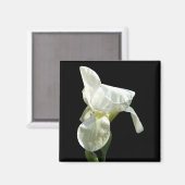 Iris Flower Magnet Magneet (Voorkant / Achterkant)