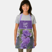 Iris Flower Paarse Lavender Girls Lila Schort (Insitu)