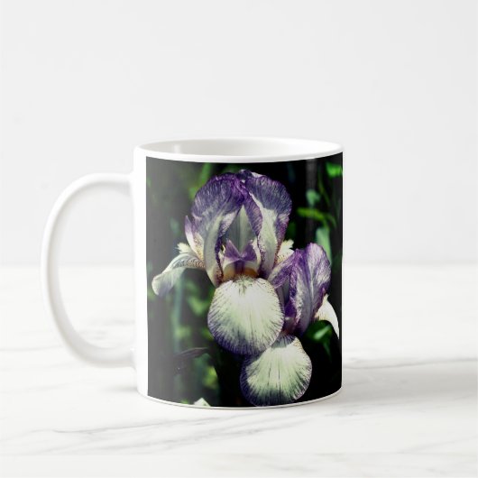 Iris Flower Pair Personalized Koffiemok (Links)