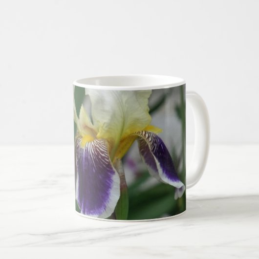 Iris Flower Photo Mug (Devant droit)