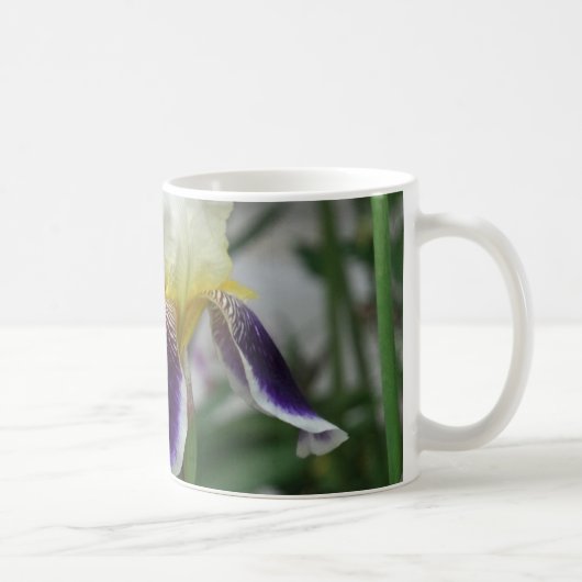 Iris Flower Photo Mug (Droite)