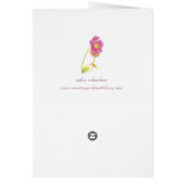 Iris Flowers Plant Victoriaans stijl collage (Achterkant)