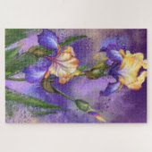 Iris Flowers Puzzle Irises Legpuzzel (Horizontaal)