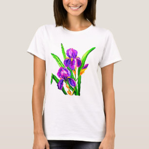 Iris Flowers T-shirt