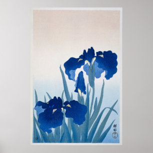 Iris Flowers van Ohara Koson (1925-1936) Poster