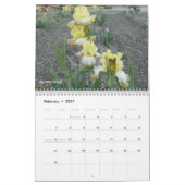 IRIS GARDEN 2012 CALENDAR KALENDER (Feb 2027)