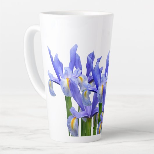 Iris Garden - Latte Mug (Angle gauche)