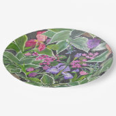 Iris Garden Paper Bord (Gekanteld)