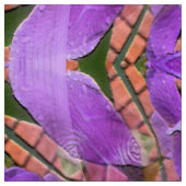 Iris Garden..... Stof (Swatch)