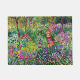 Iris Garden van Giverny Monet Fine Art Deurmat