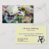 Iris Garden Visitekaartjes (Voorkant / Achterkant)