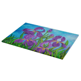 Iris glas snijplank