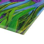 Iris glas snijplank (Hoek)