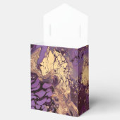 Iris Gold Ink Swirl: Bedankdoosjes (Geopend)