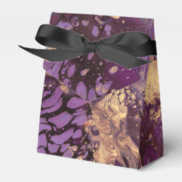 Iris Gold Ink Swirl: Bedankdoosjes