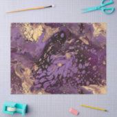 Iris Gold Ink Swirl: Tissuepapier (Craft)