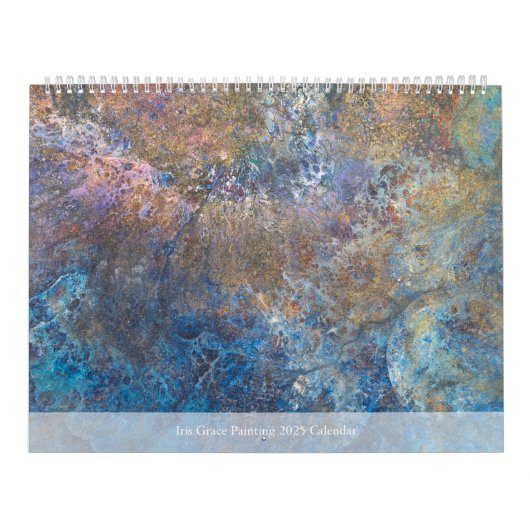 Iris Grace Painting 2025 Calendrier (Protection)