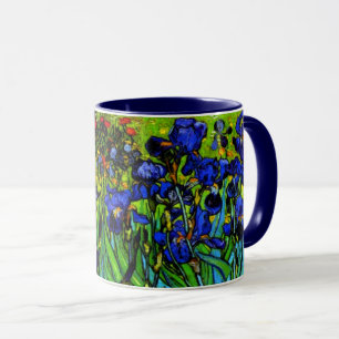 Iris, het beroemde bloemenschilderij van Van Gogh Mok