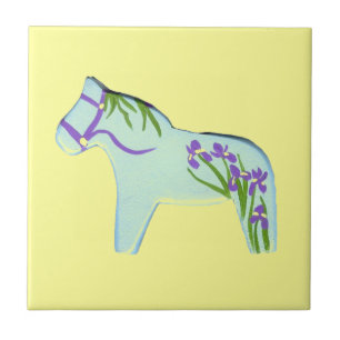 Iris Horse Tegel Tegeltje