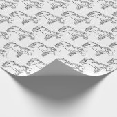 Iris Horses Cadeaupapier (Hoek)