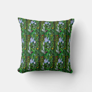 Iris Hummingbird Pillow Kussen