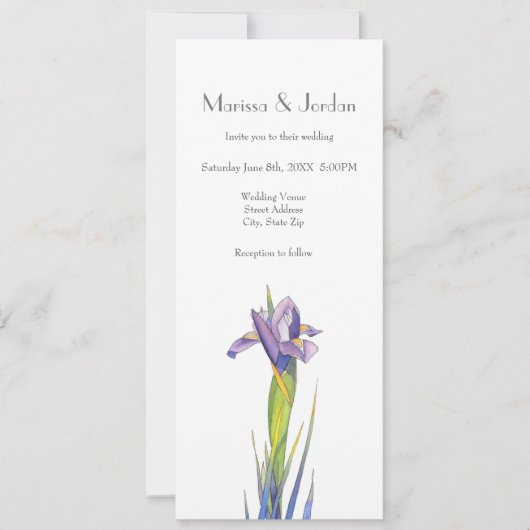 Iris II Kaart (Voorkant)