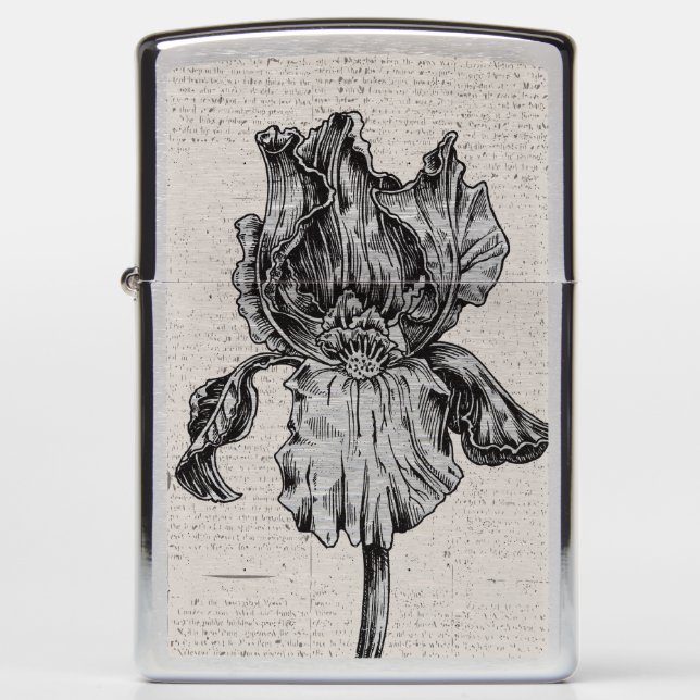  Iris Illustratie (Voorkant)