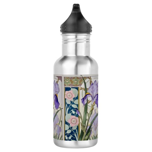  Iris Illustratie Waterfles (Rechts)