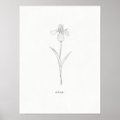 Iris - Impression de fleurs (Devant)