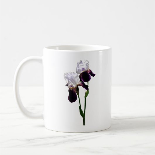 Iris in liefde koffiemok (Links)