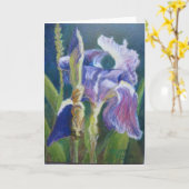 Iris Kaart (Gele Bloem)