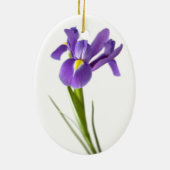 Iris Keramisch Ornament (Achterkant)