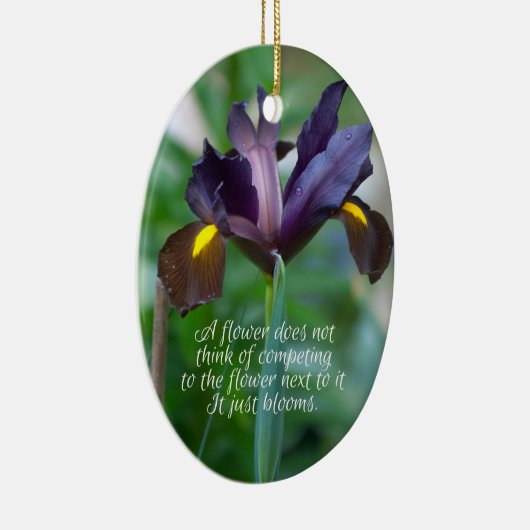 Iris Keramisch Ornament (Rechts)