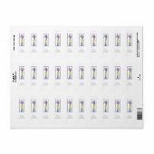 Iris-label Etiket (Full Sheet)
