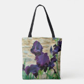 Iris Lâchés Sur Tout Le Sac D'Impression (Dos)