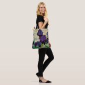 Iris Lâchés Sur Tout Le Sac D'Impression (Sur le modèle)