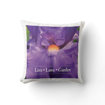 Iris Live Love Garden Sierkussen 16"
