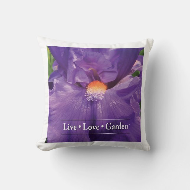 Iris Live Love Garden Sierkussen 16" (Voorkant)