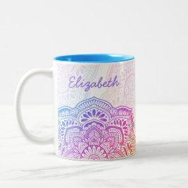 Iris Mandala 11 oz. Persoonlijke mok