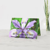 Iris Merci Carte pour notes (Dos)