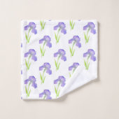 Iris Motif (Gant de toilette)