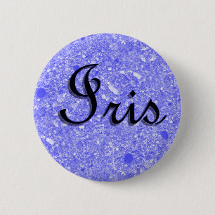 Iris Name Tag Ronde Button 5,7 Cm