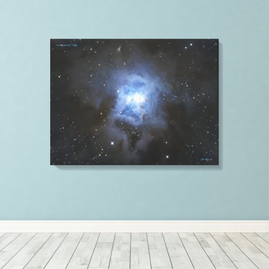 Iris Nebula (NGC 7023) - Impression en toile moyen (Insitu (Plancher de Bois))