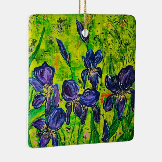 Iris Ornament (Rechts)